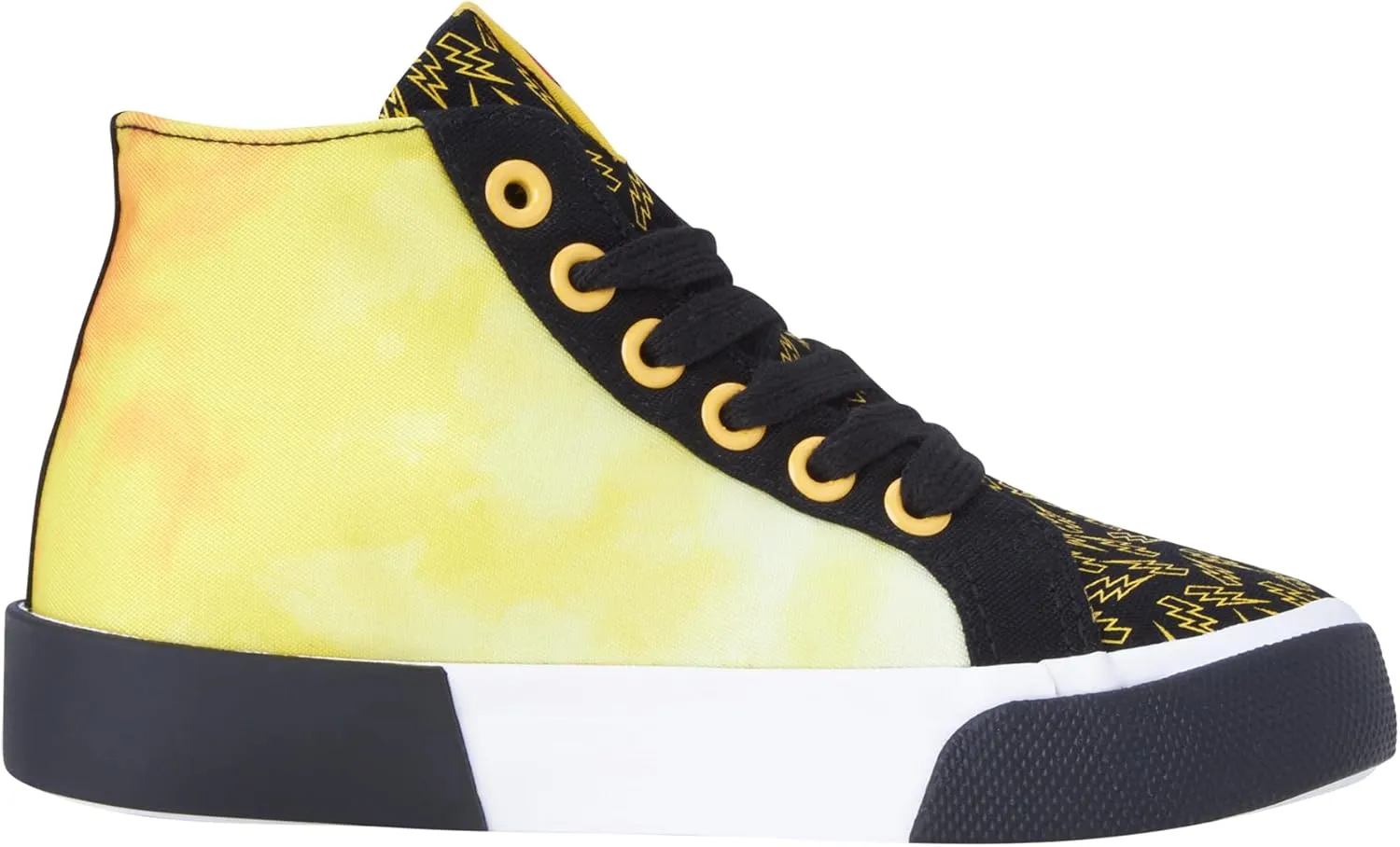 Pokemon Boys’ Pikachu Shoes – Canvas High Top Sneakers – Kids Youth Lightweight Running Shoes (11-3)