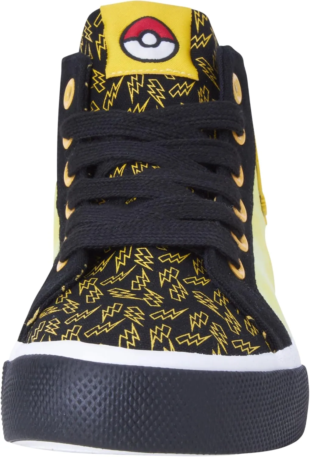 Pokemon Boys’ Pikachu Shoes – Canvas High Top Sneakers – Kids Youth Lightweight Running Shoes (11-3)