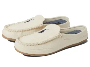 Polo Ralph Lauren Dallington Twill Mule Cream 7 M