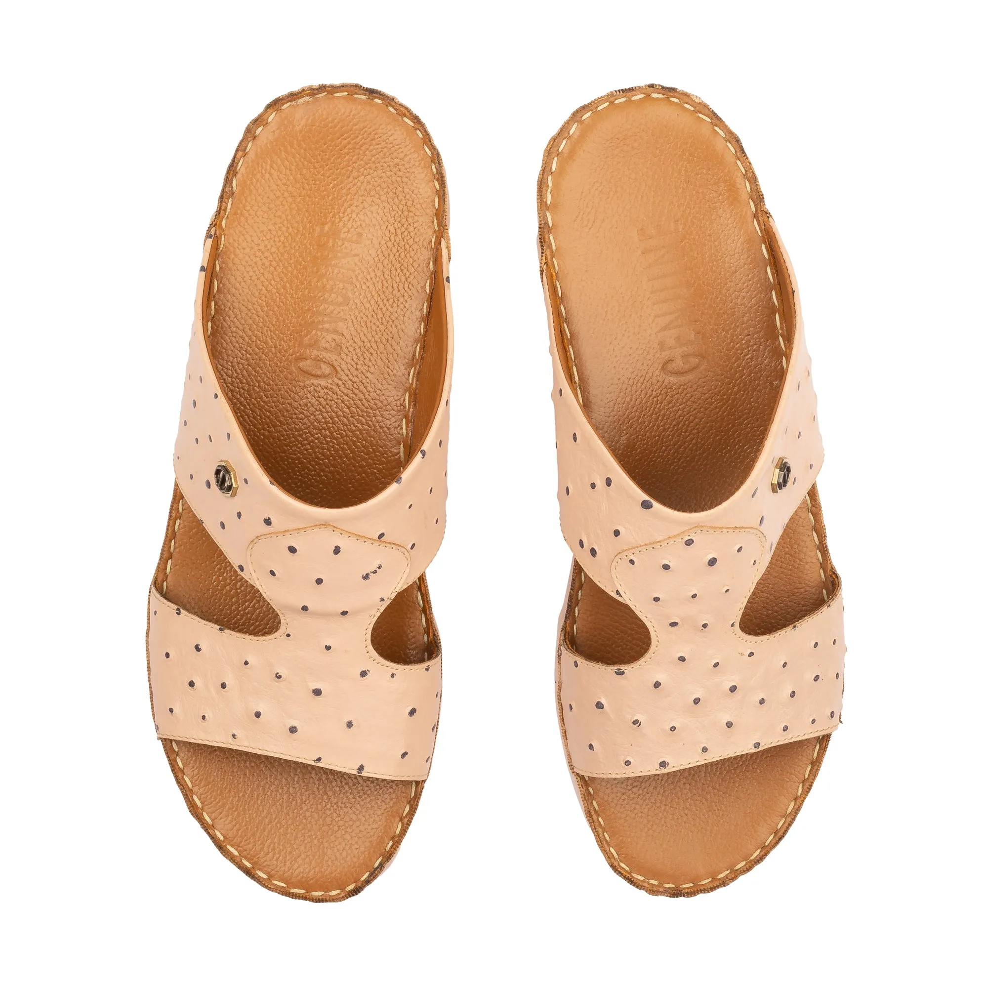 Premium Ostrich Arabic Sandal