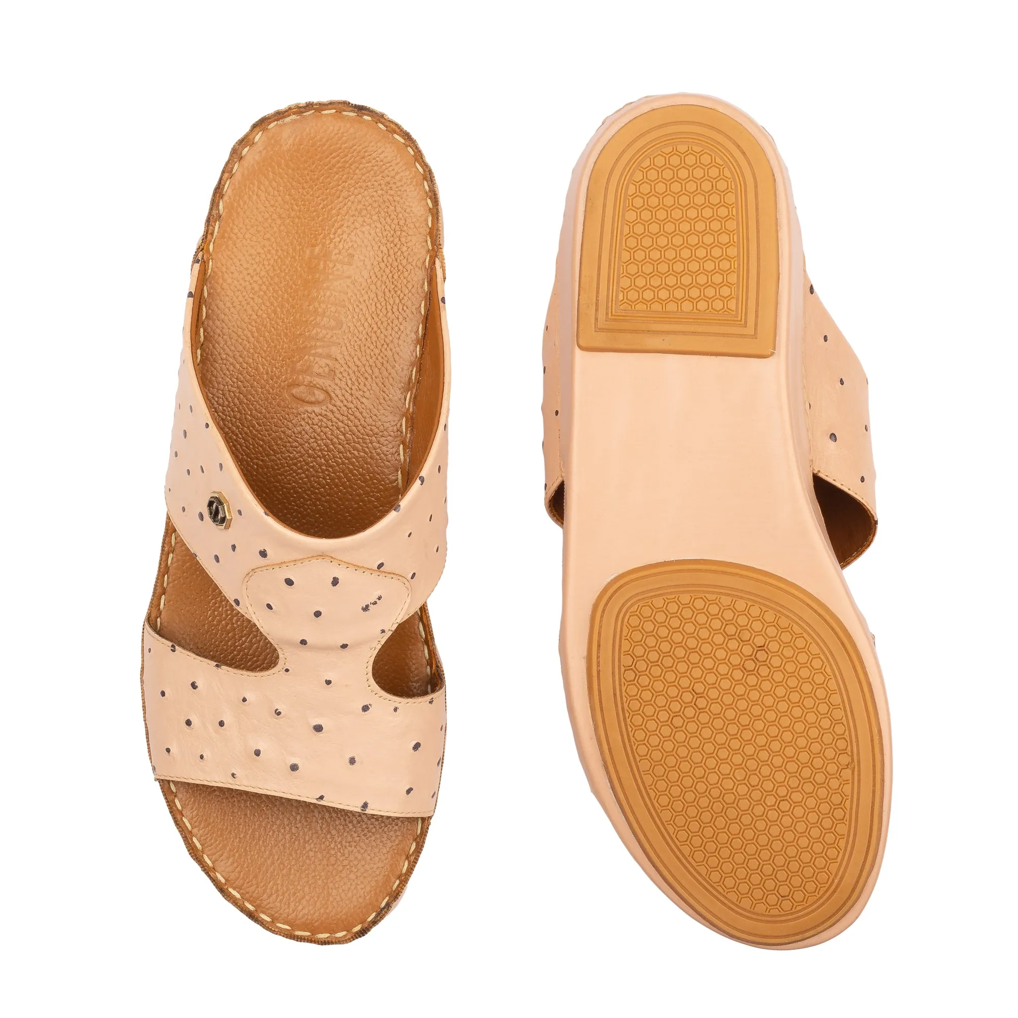 Premium Ostrich Arabic Sandal