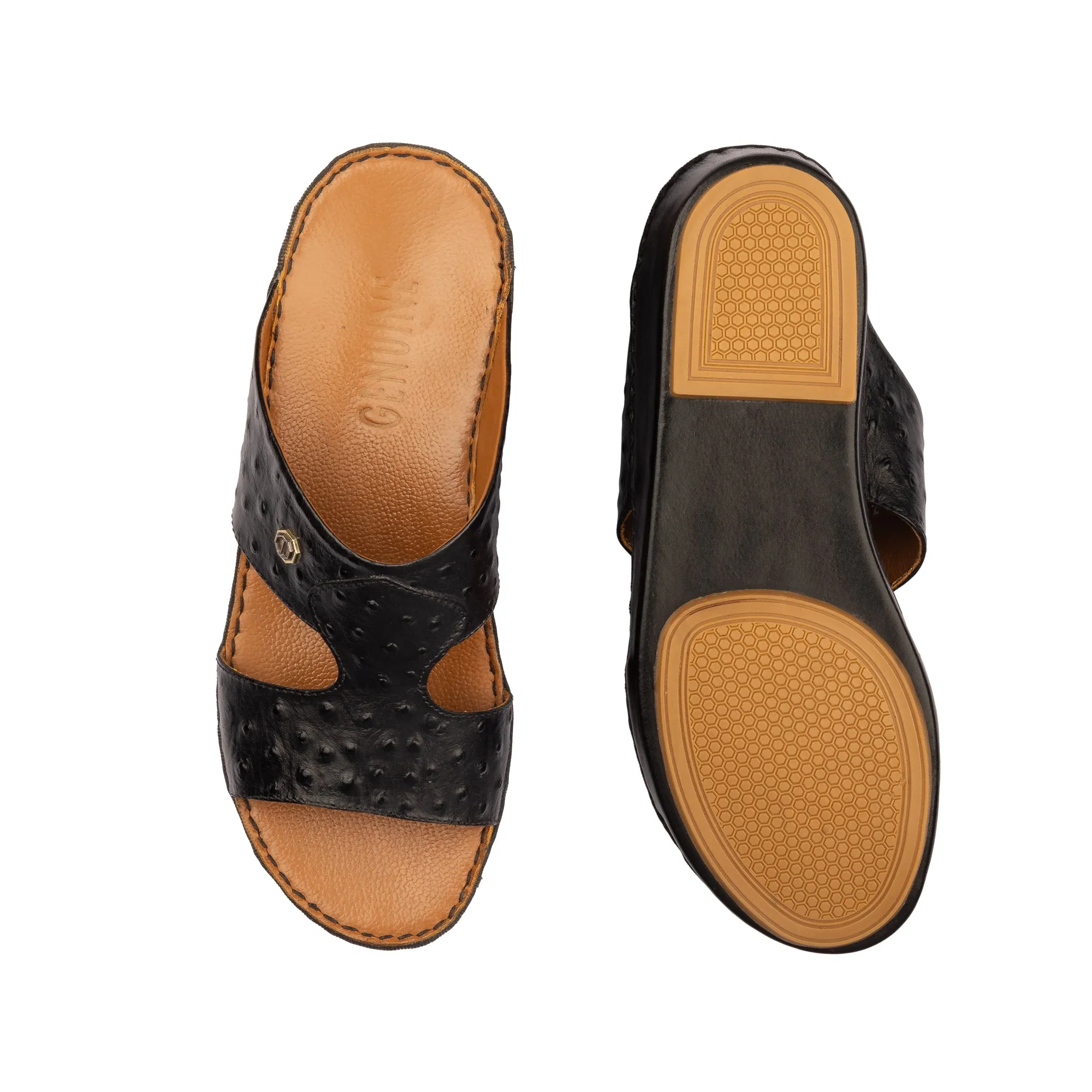 Premium Ostrich Arabic Sandal