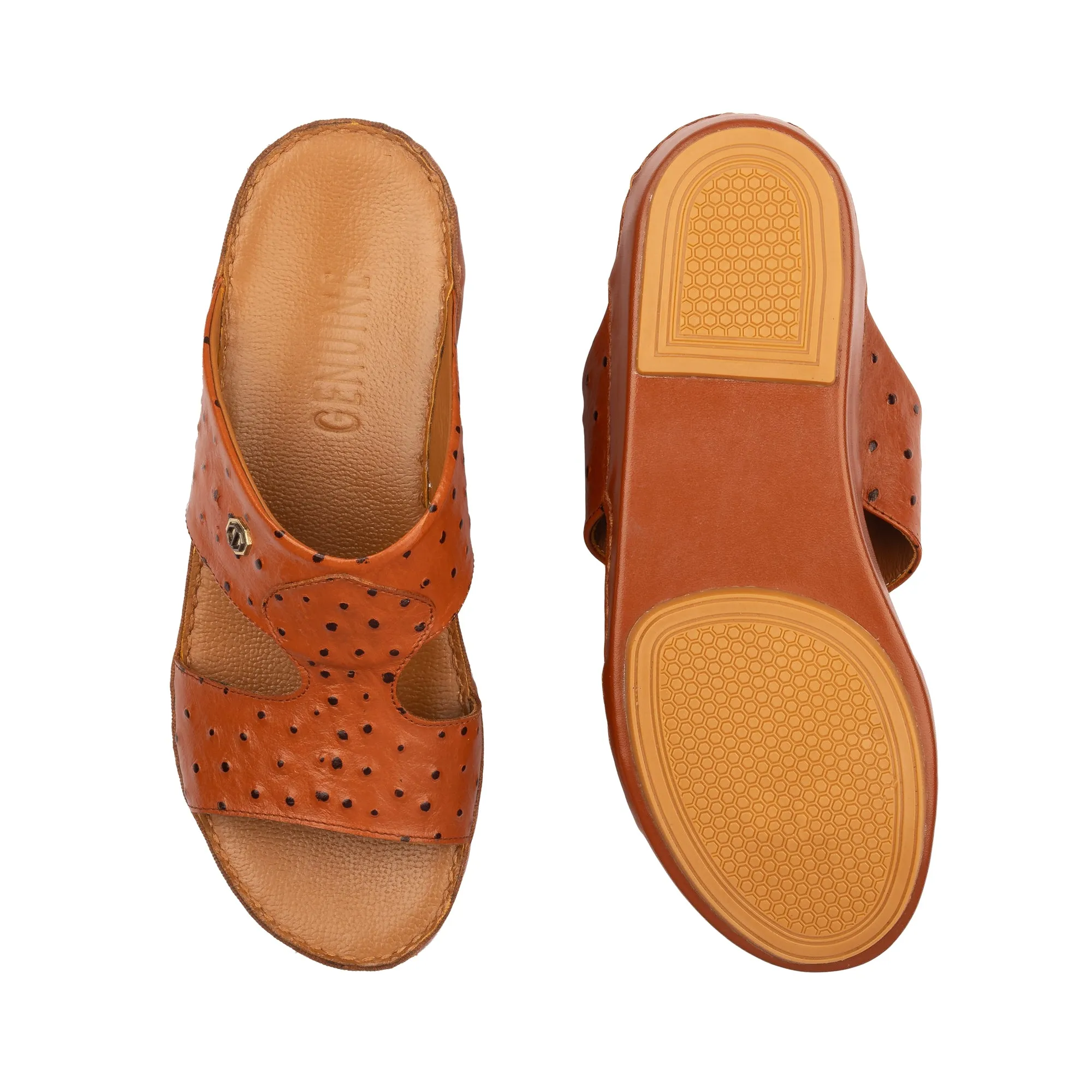 Premium Ostrich Arabic Sandal