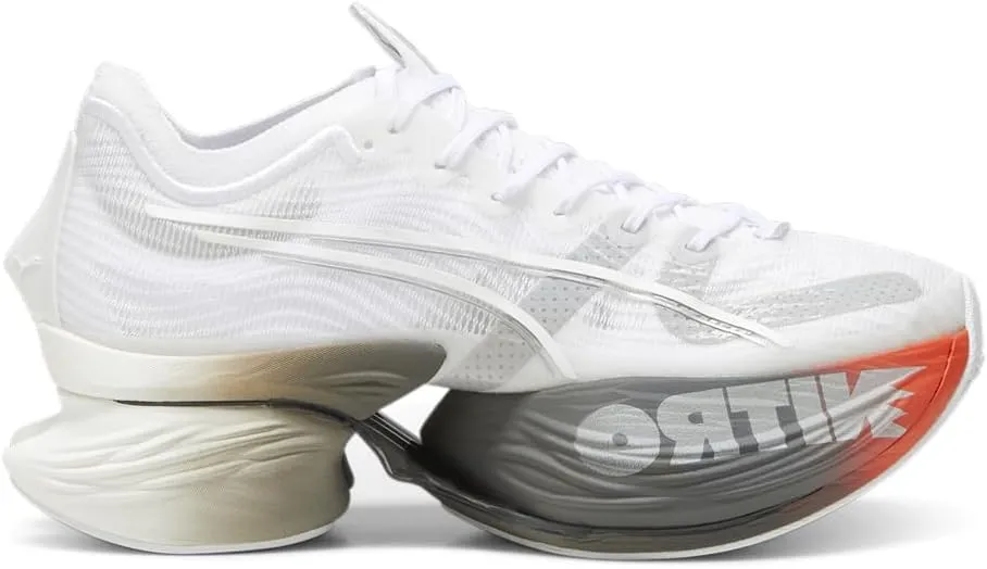 Puma Mens Fastroid Running Sneakers Shoes - White - Size 12 M