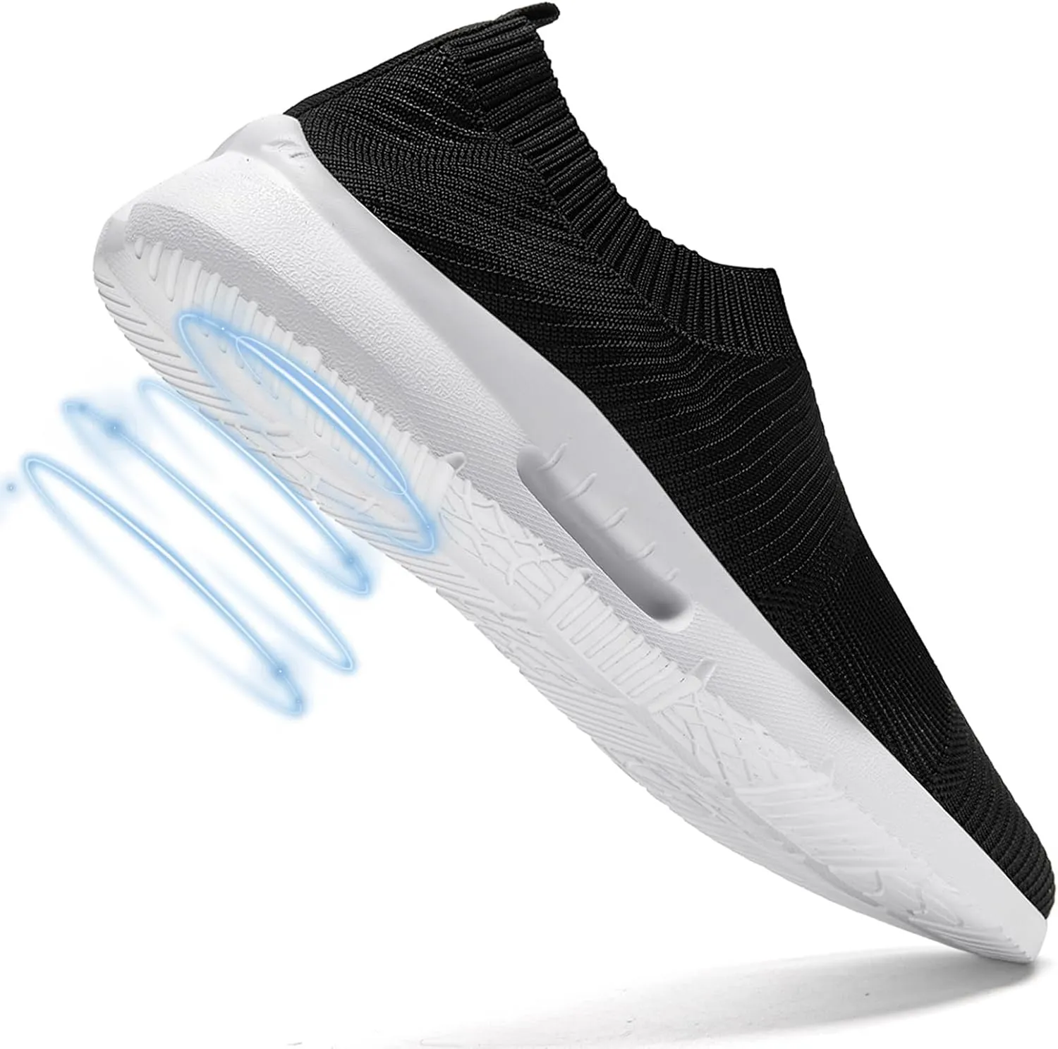 QIJGS Slip on Shoes for Men Running Tennis Athletic Gym for Men Mesh Lightweight Sports Fashion Workout Casual Sneakers