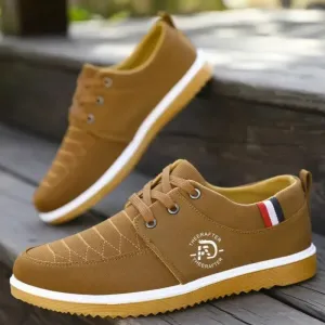 Rafter Men's Casual Canvas Sneakers - Lightweight and Breathable Walking Loafers