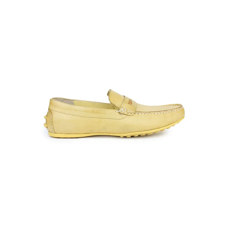 Red Tape Men Yellow Driving Shoes
