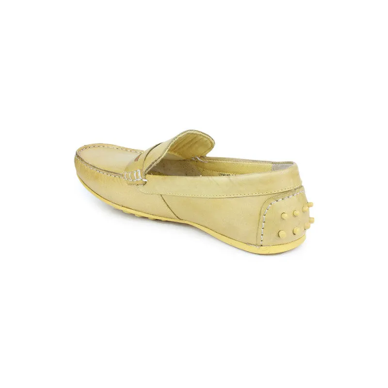 Red Tape Men Yellow Driving Shoes