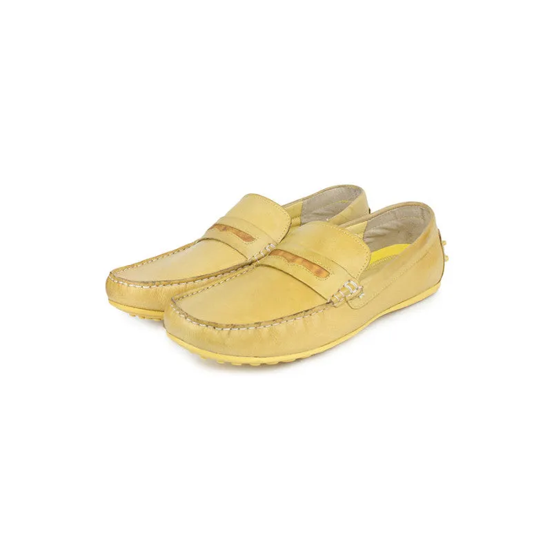 Red Tape Men Yellow Driving Shoes