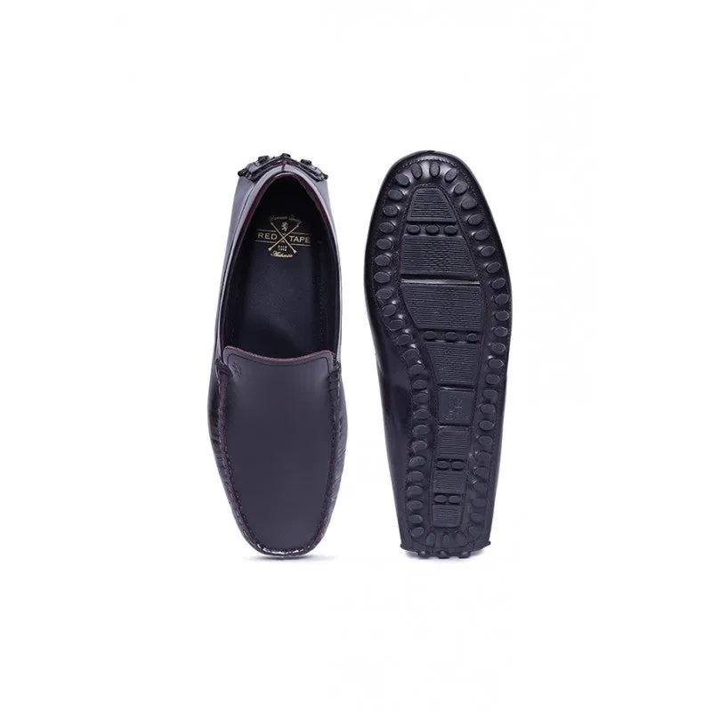 RedTape Men Bordo Driving Shoes