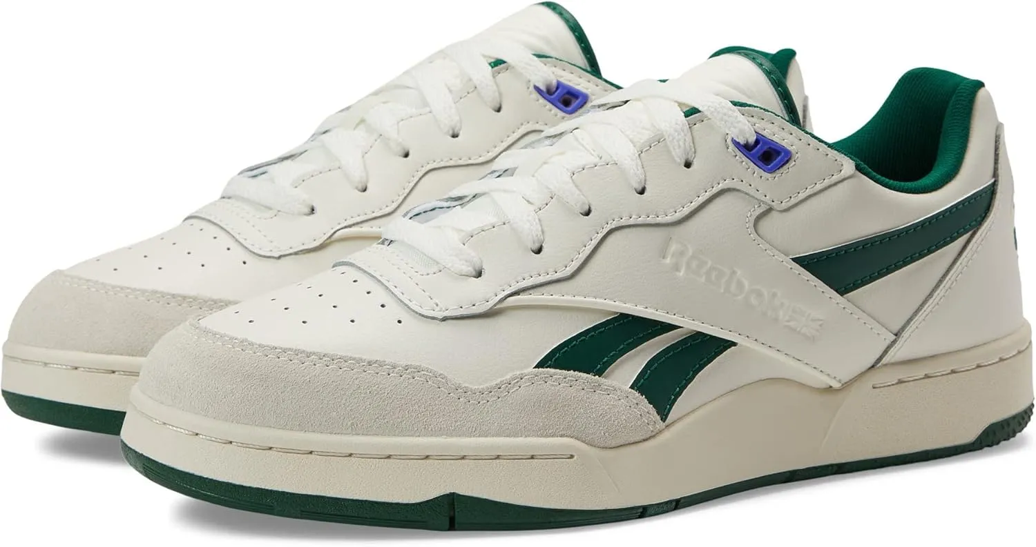 Reebok Unisex BB 4000 II Basketball Shoe, Chalk/Dark Green/Alabaster, 13 US Men
