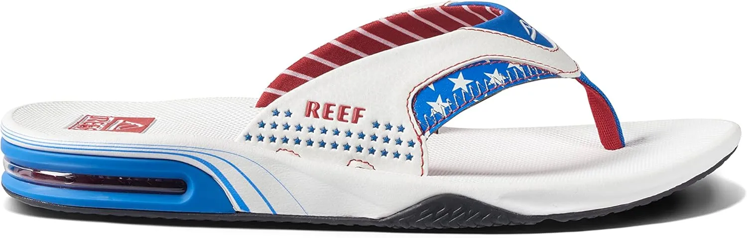 REEF Fanning Men's Bottle Opener Flip Flop, Arch Support, Durable Outsole, Water Friendly