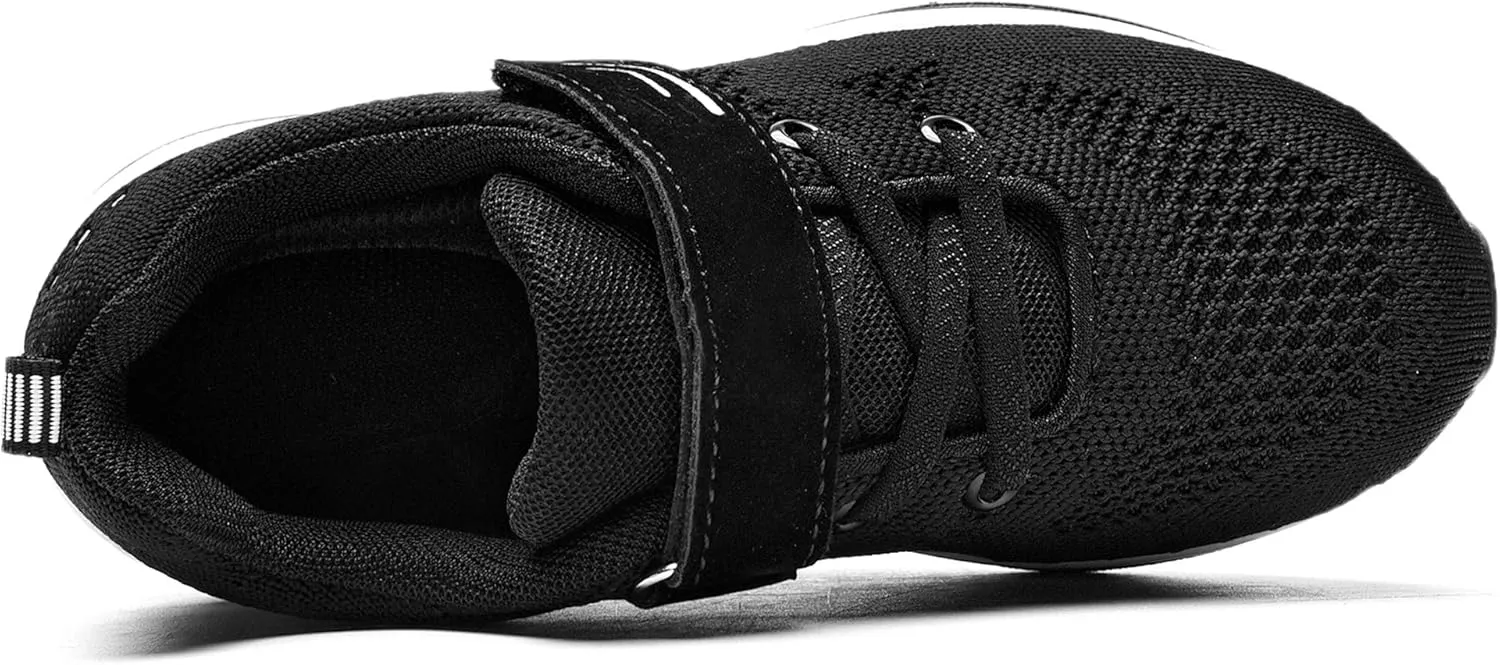 RomenSi Athletic Running Shoes for Boys Girls Lightweight Breathable Tennis Sports Kids Sneakers