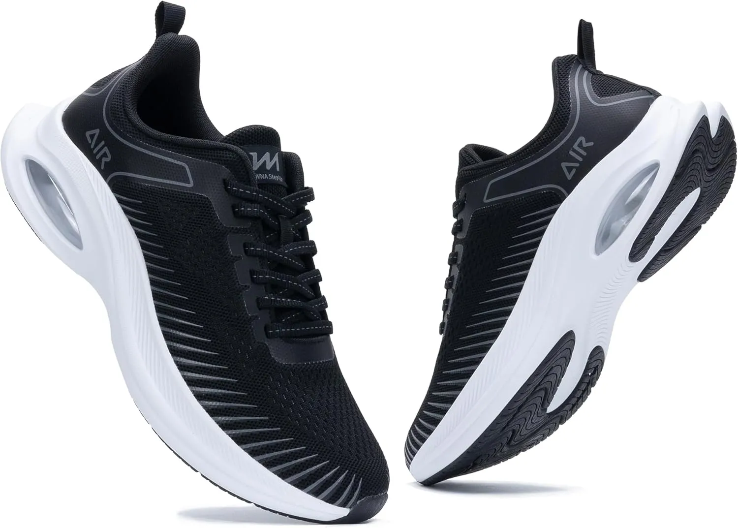 RomenSi Mens Athletic Running Shoes Air Tennis Sneakers Lightweight Gym Jogging Sport Workout Fitness Shoes