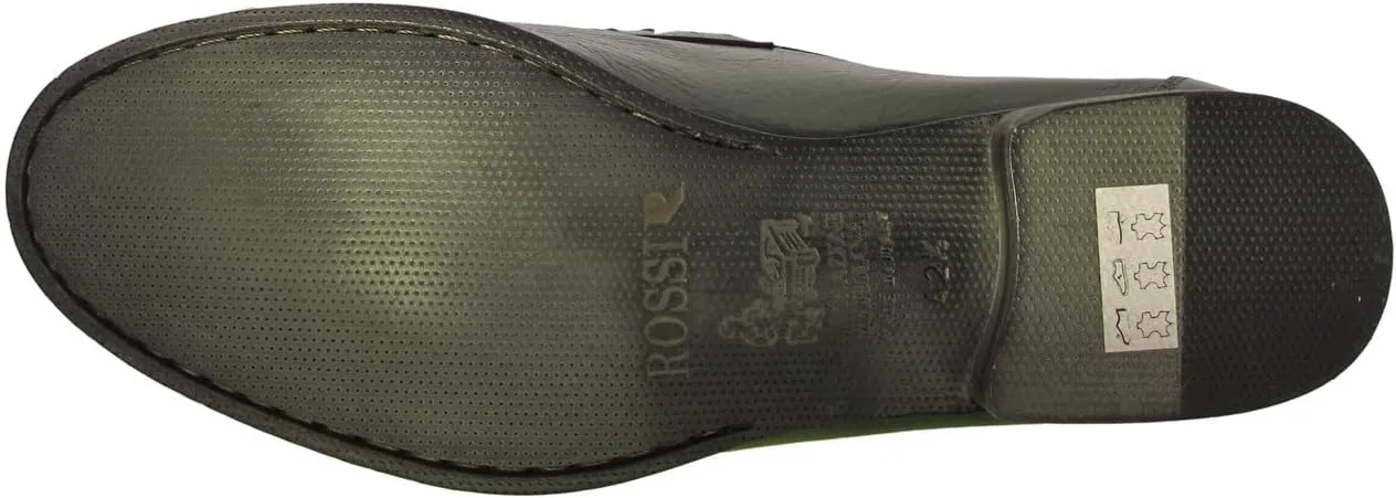 Rossi Men's Italian Leather 1876 Penny Loafers