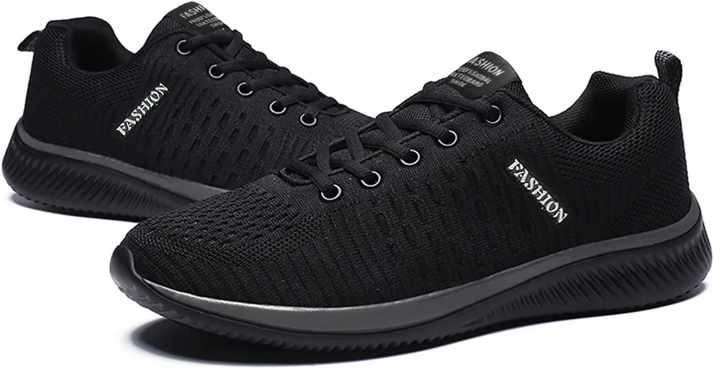 Running Sneakers for Women 2023 Black Womens Non Slip Work Shoes Wide Width Women Running Shoes Black and White Sneakers for Women Wide Width Black Women's Slip Resistant Shoes Size 8.5 Wide