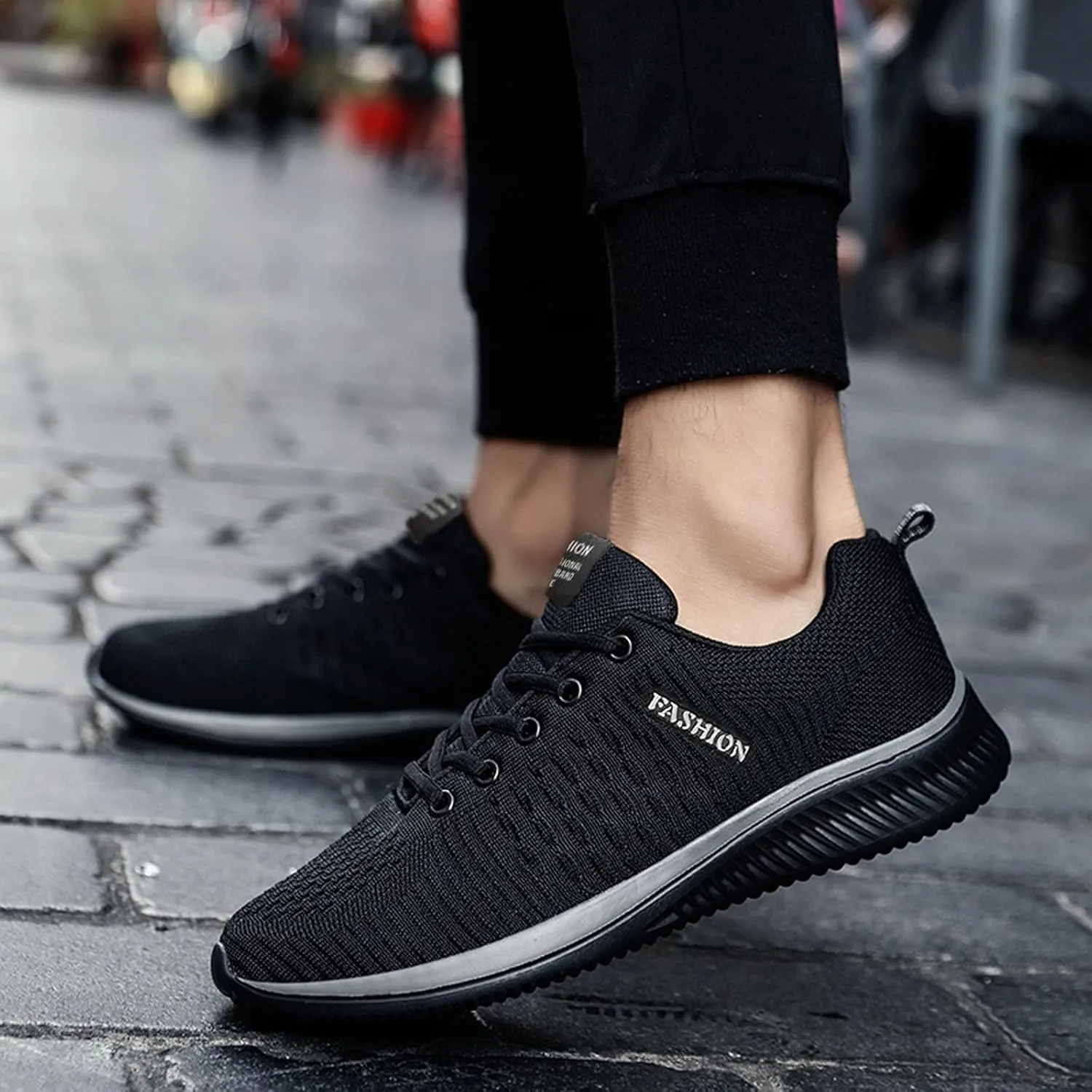 Running Sneakers for Women 2023 Black Womens Non Slip Work Shoes Wide Width Women Running Shoes Black and White Sneakers for Women Wide Width Black Women's Slip Resistant Shoes Size 8.5 Wide