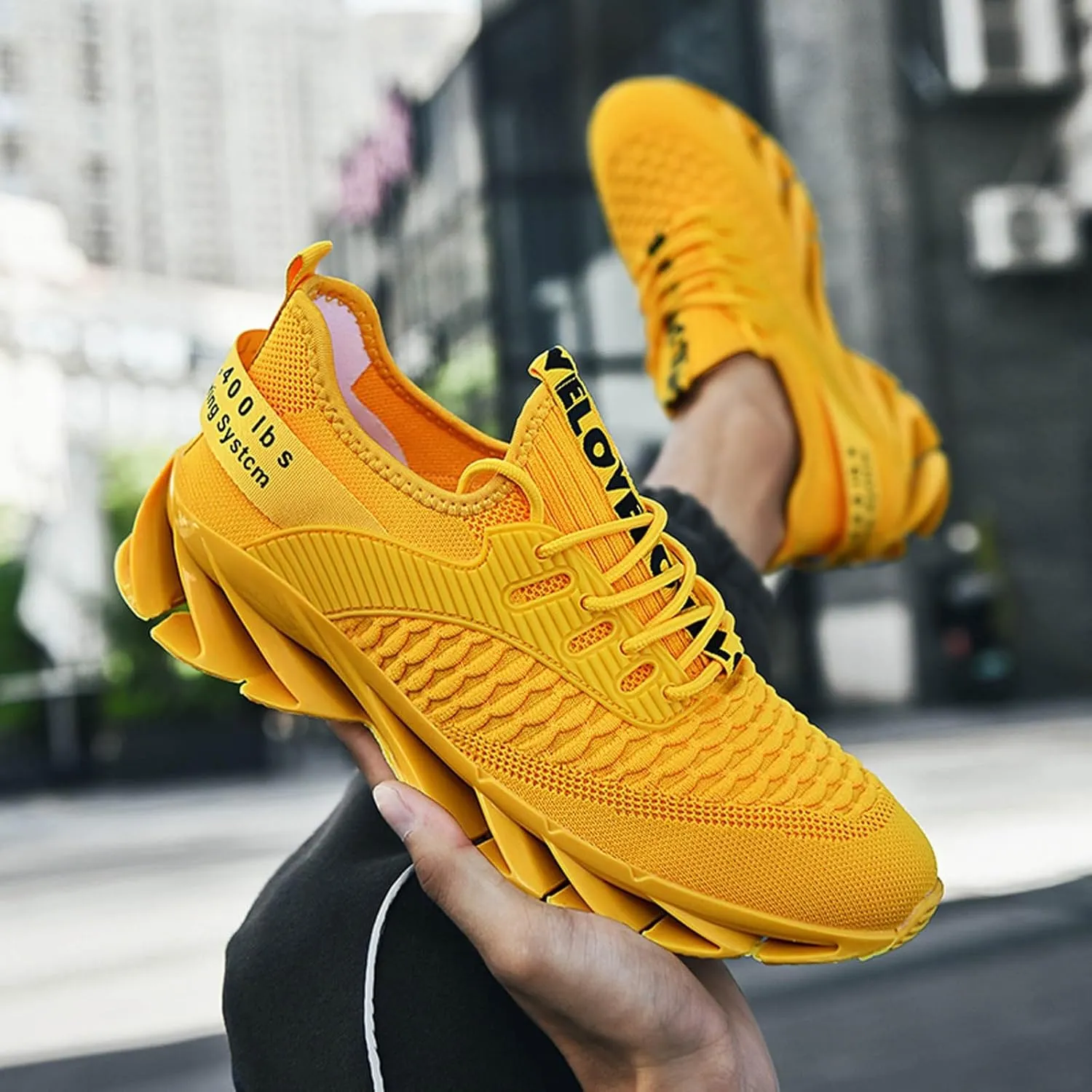 Shoes for Men Sports Low Top Mountaineering Traveling Lightweight Breathable Street Shoes