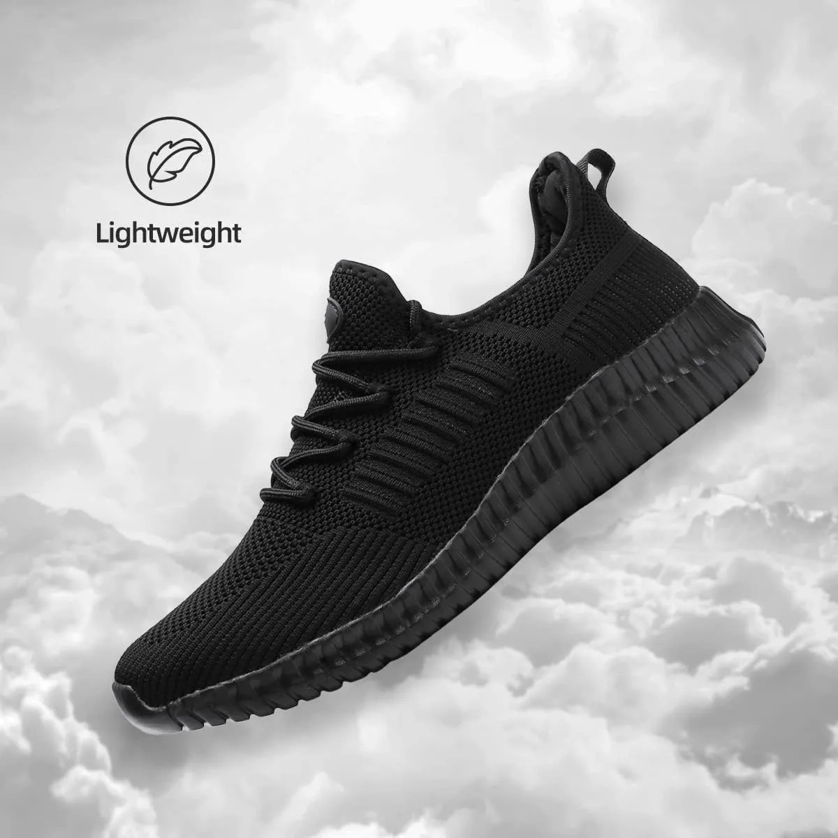 SK·TRIP Women's Walking Shoes Lightweight Breathable Flying Woven Mesh Upper Casual Jogging Shoes Ladies Tennis Shoes Workout Footwear Non-Slip Gym Sneakers for Women