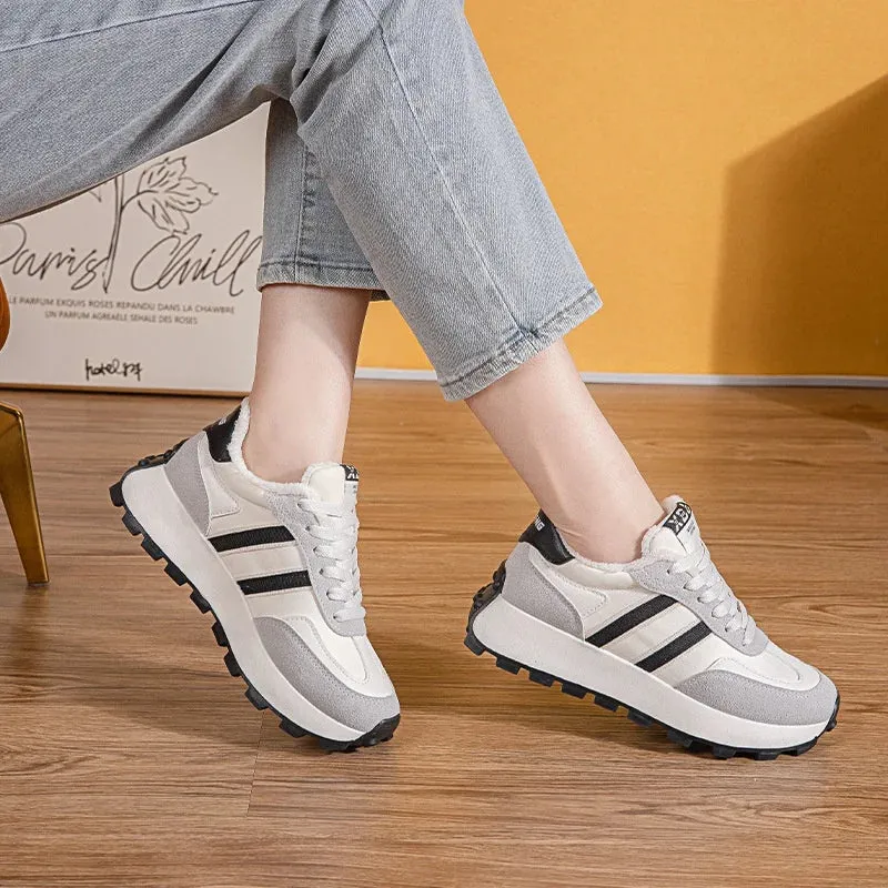 SNIKOU Vogue Sneakers with Lightweight Sole