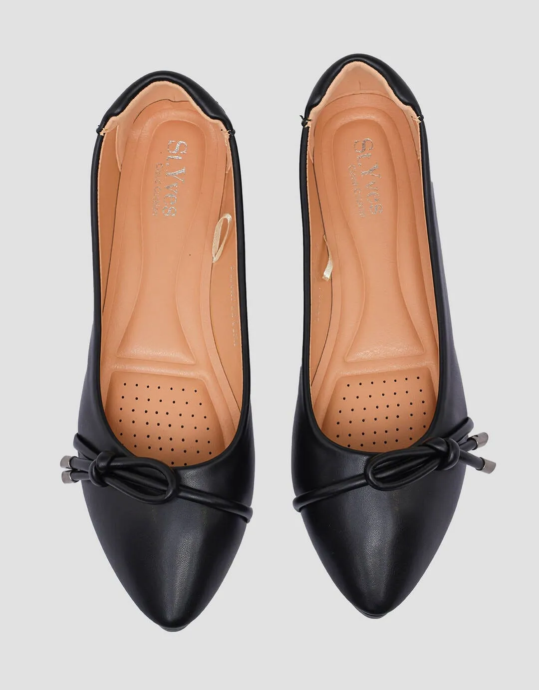 St. Yves Scc6 Ribbon Accesoris Sepatu Ballerinas Wanita