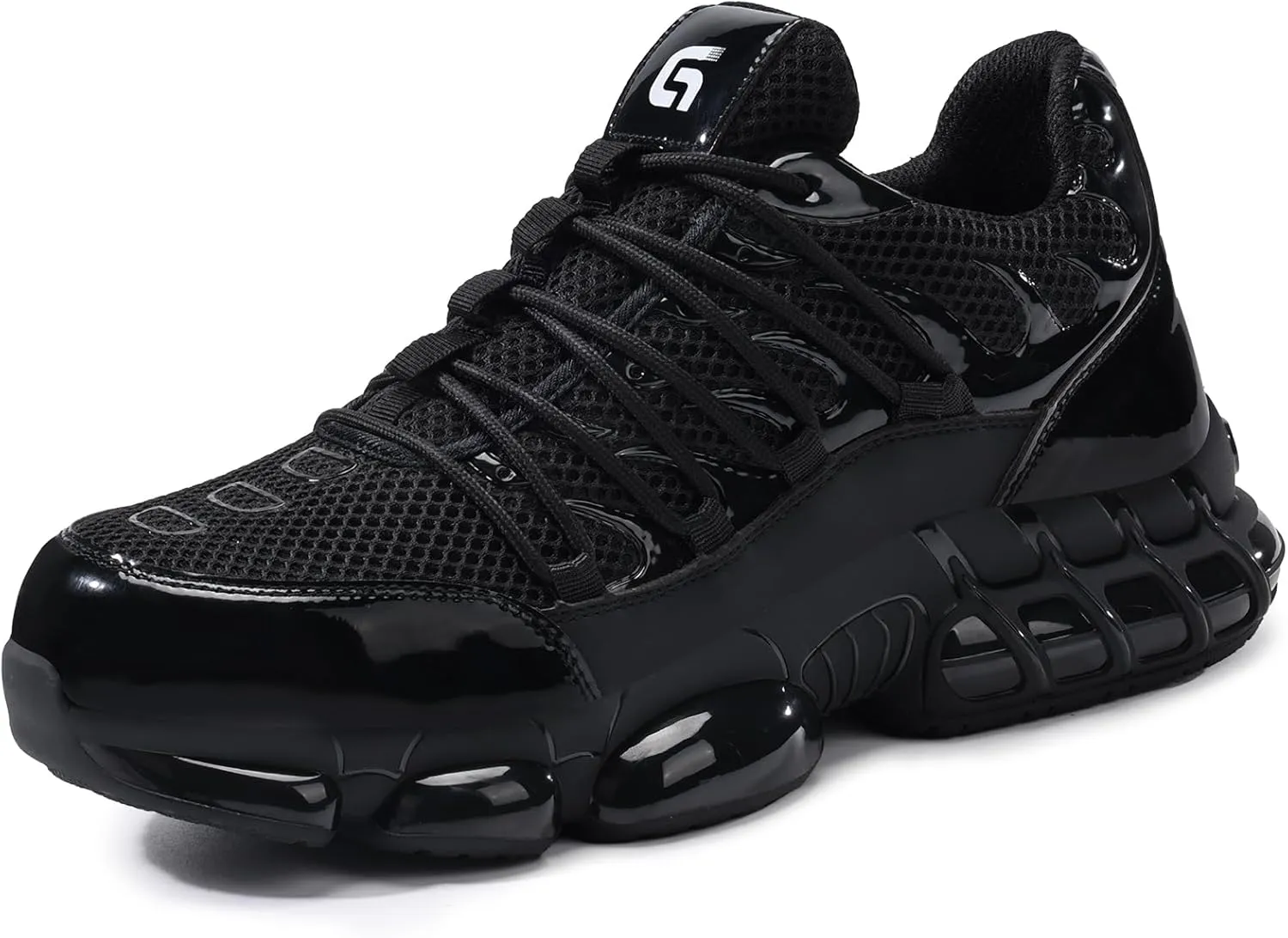 Steel Toe Shoes for Men Lightweight Work Shoes Construction Industrial Work Tennis Shoes Safety Shoes Comfortable Steel Toe Sneakers for Men Women