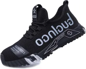 Steel Toe Shoes for Men Safety Sneakers Lightweight Work Shoes Women Breathable Slip Resistant Colorful Construction Sneakers
