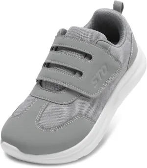 STQ Wide Toe Box Shoes Wome, Hook and Loop Orthopedic Walking Shoe for Seniors, Bunions, Plantar Fasciitis, Hammertoes, Swollen Feet