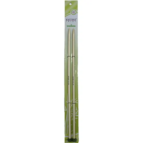 Straight Needles 33cm KP Bamboo