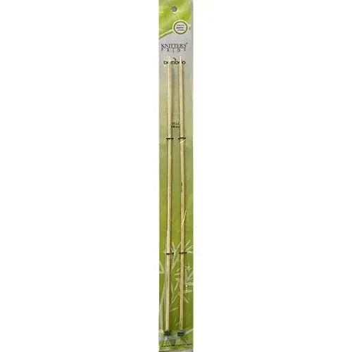 Straight Needles 33cm KP Bamboo