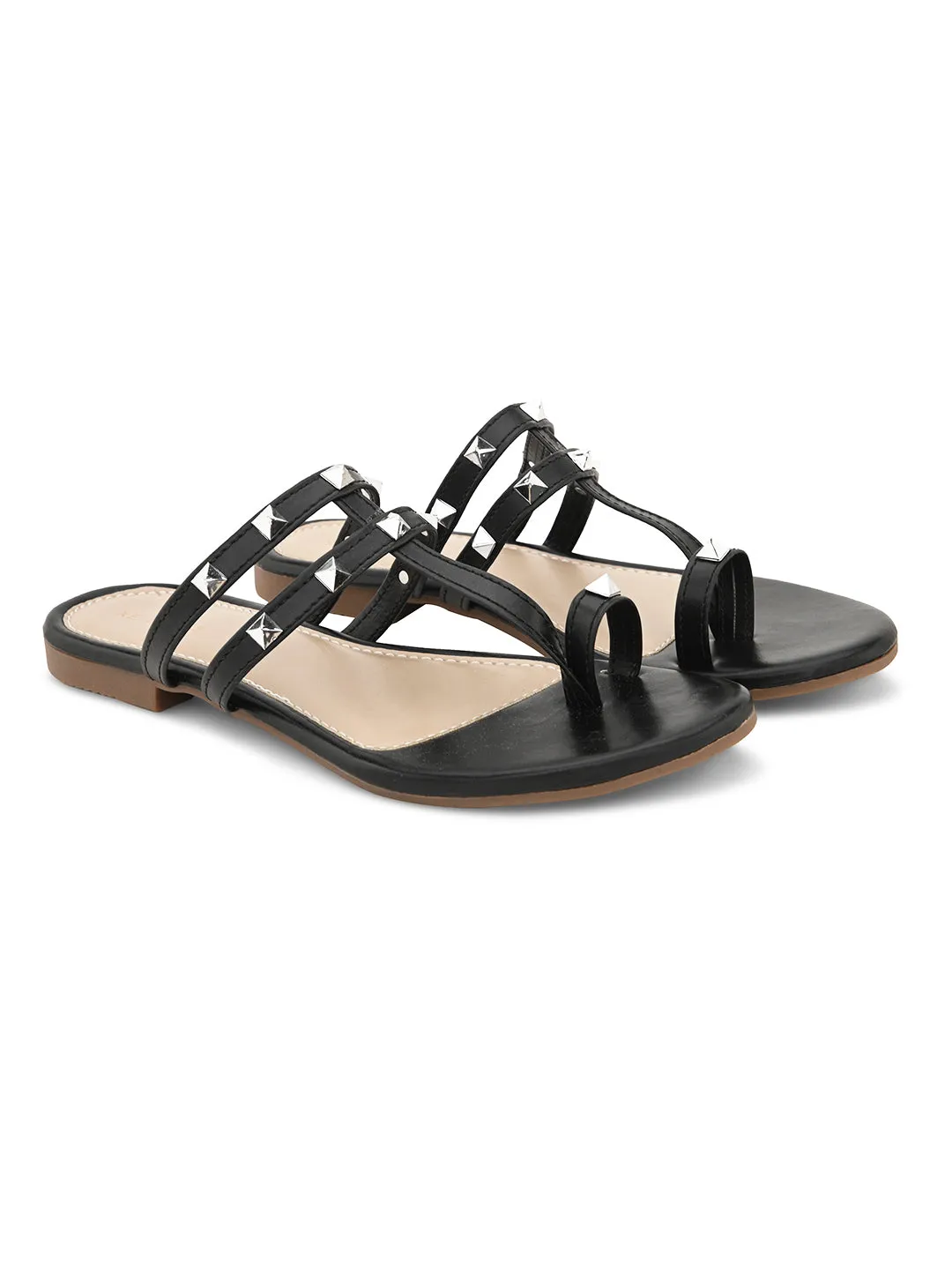 Strappy Design Stylish Flat Sandals