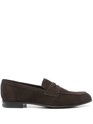 Suede Loafers