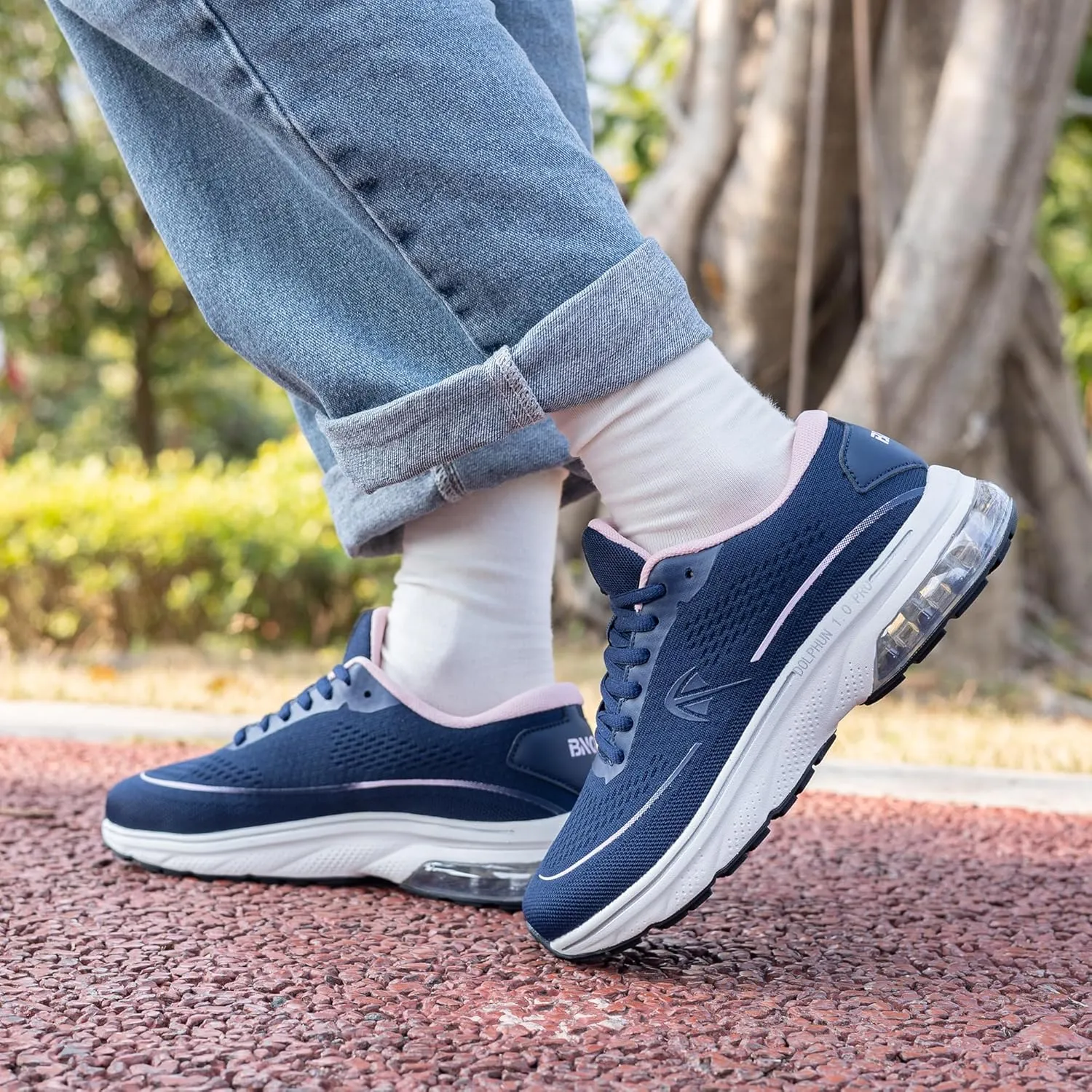 SURRAY Women Wide Toe Box Walking Shoes with Arch Support Tennis Running Sneakers Extra Wide Width Woman Shoe for Plantar Fasciitis Flat Foot Heel Pain Relief US Size 6-11
