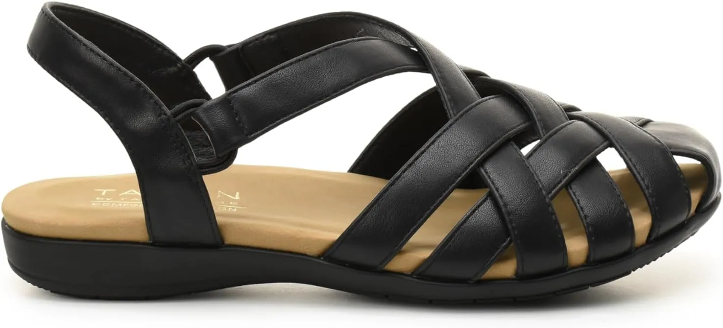 TARYN ROSE Women's Comfort Sandal – Cushioned Footbed, SECURE straps, and open design– Durable and Stylish - PASHI