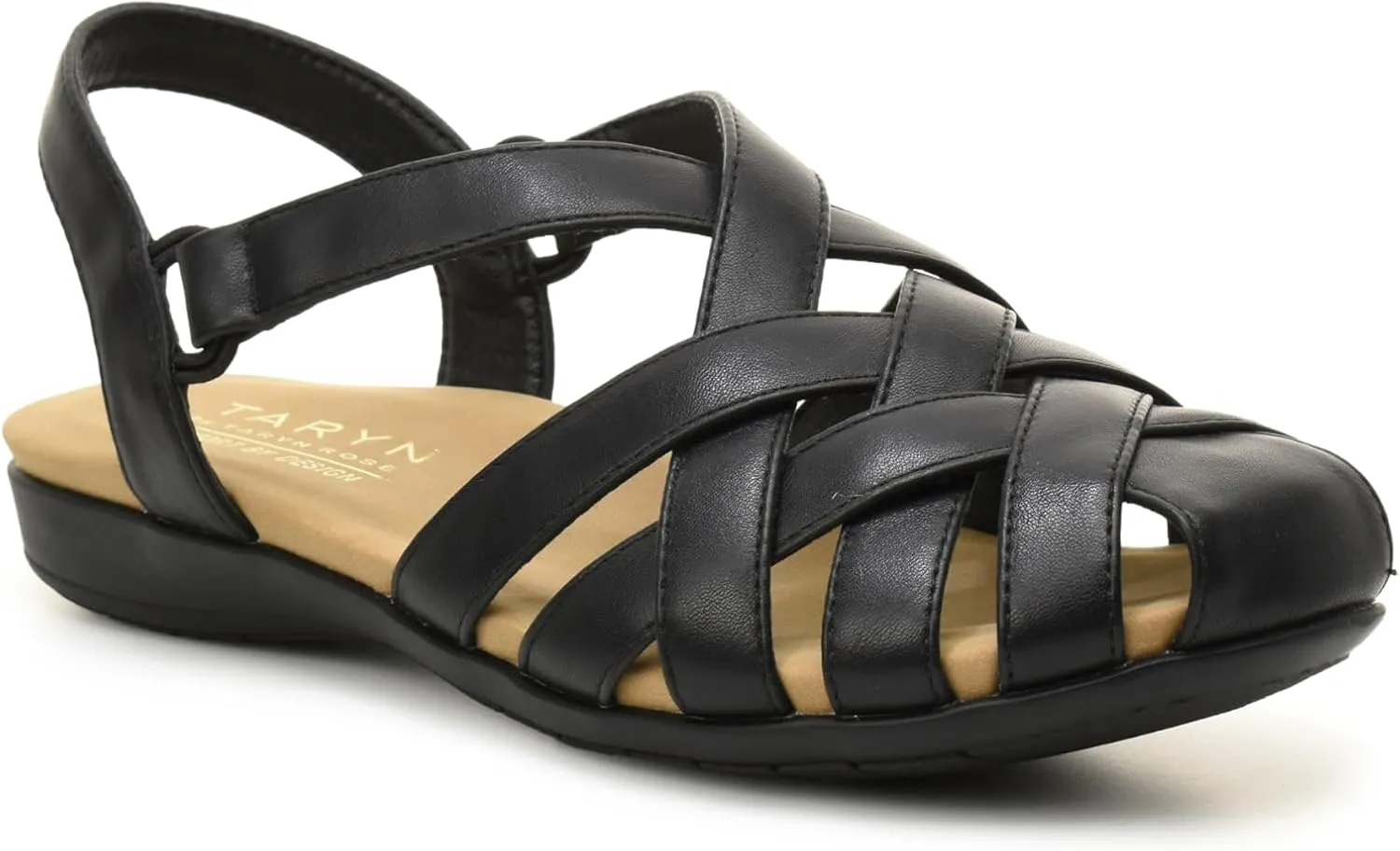 TARYN ROSE Women's Comfort Sandal – Cushioned Footbed, SECURE straps, and open design– Durable and Stylish - PASHI