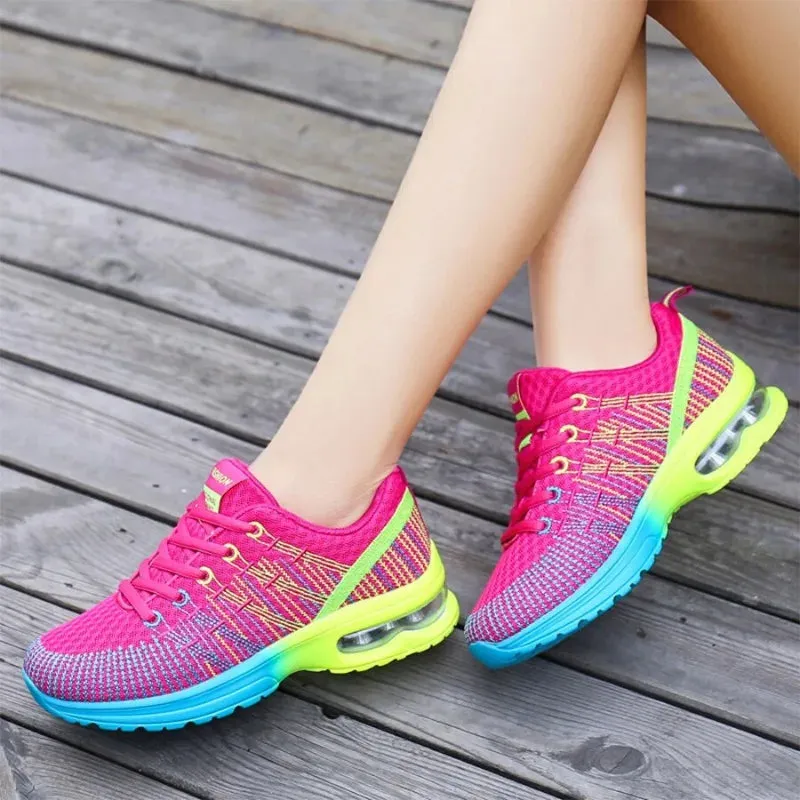 Tennis Sports Running Shoes - Fashion Lace-Up Lightweight Sneakers
