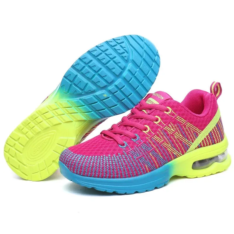 Tennis Sports Running Shoes - Fashion Lace-Up Lightweight Sneakers