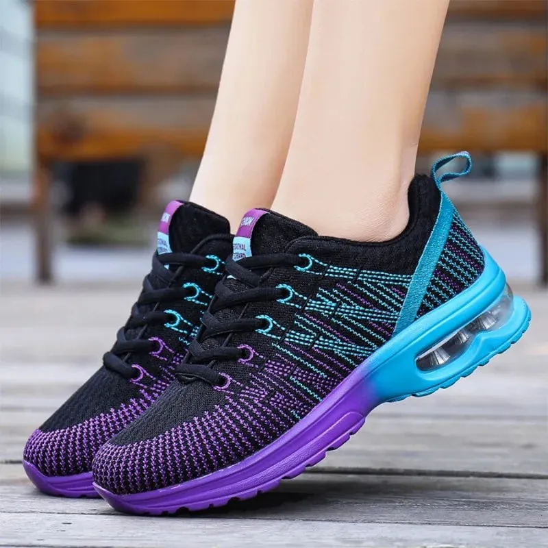 Tennis Sports Running Shoes - Fashion Lace-Up Lightweight Sneakers