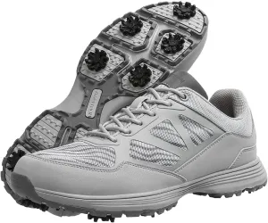 THESTRON Men Golf Shoes Mesh Breathable Breathable Golf Walking Sport Sneakers 7 Spikes Golf Trainers …
