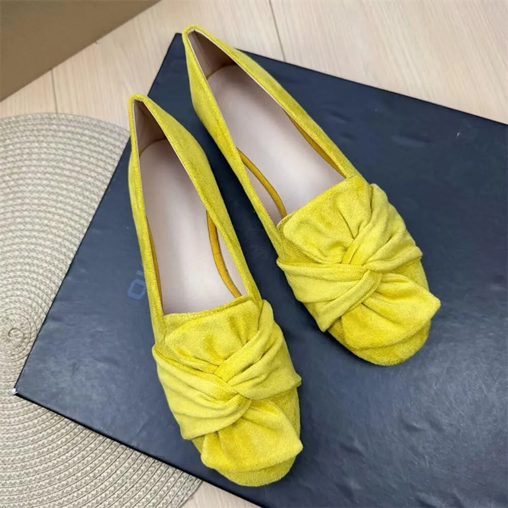 TN TANGNEST Women Fashion Pointed Toe Dress Shoes Comfortable Flat Ballet Shoes