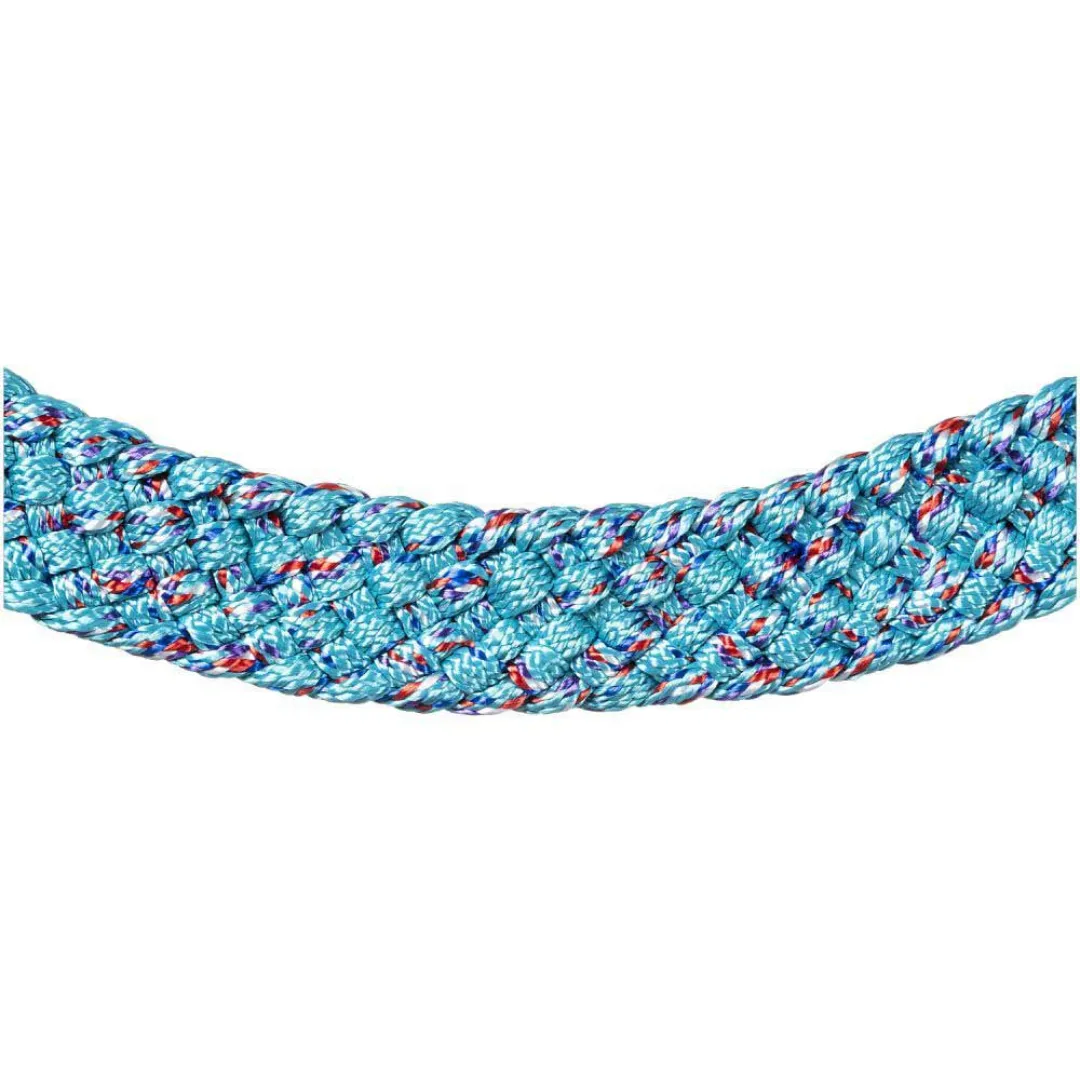 Tough 1 Turquoise/Multicolored Mule Tape Halter with 10' Lead Rope