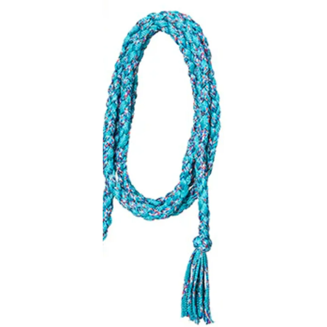 Tough 1 Turquoise/Multicolored Mule Tape Halter with 10' Lead Rope