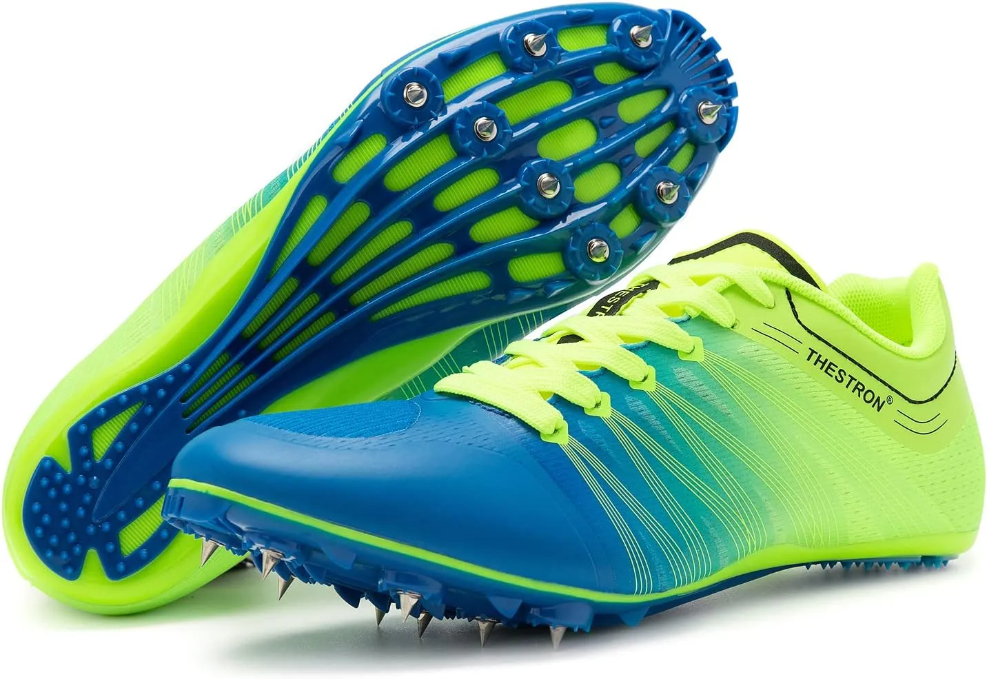 Track and Field Shoes Men Women Kids Spikes Sneakers Track Race Jumping Sneakers Girls Professional Running Nail Spikes Shoes Boys