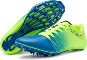 Track and Field Shoes Men Women Kids Spikes Sneakers Track Race Jumping Sneakers Girls Professional Running Nail Spikes Shoes Boys