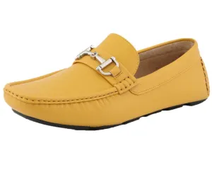 Trentino Mustard Driving Loafers