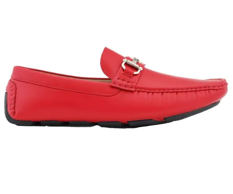 Trentino Red Driving Loafers