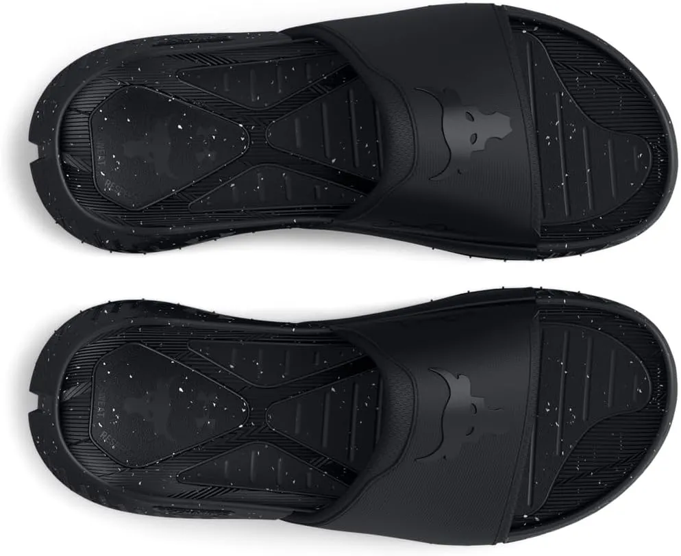 Under Armour Unisex-Adult Project Rock 3 Slides Sandal