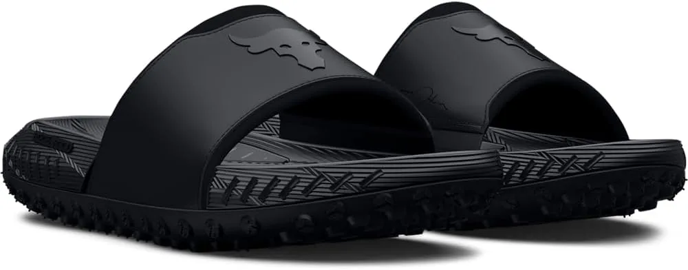 Under Armour Unisex-Adult Project Rock 3 Slides Sandal
