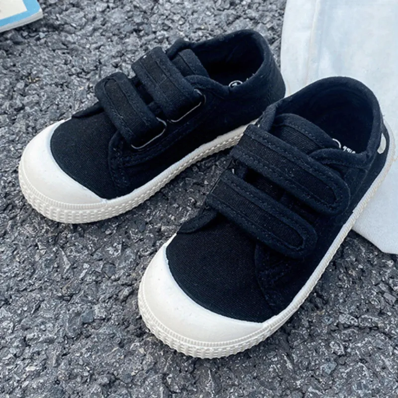 Unisex canvas children's shoes lightweight breathable sneakers - Frankie