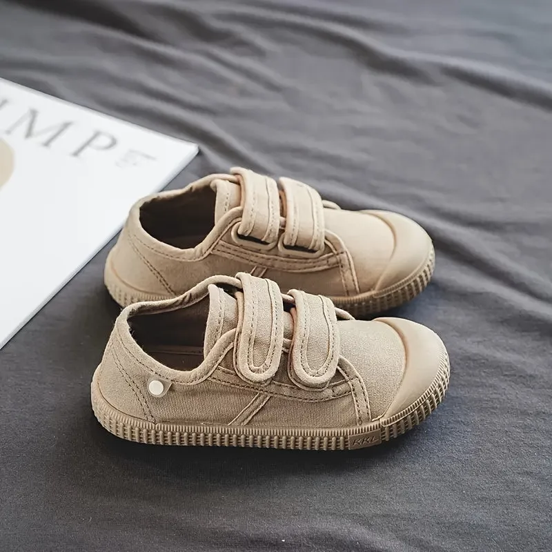 Unisex canvas children's shoes lightweight breathable sneakers - Frankie